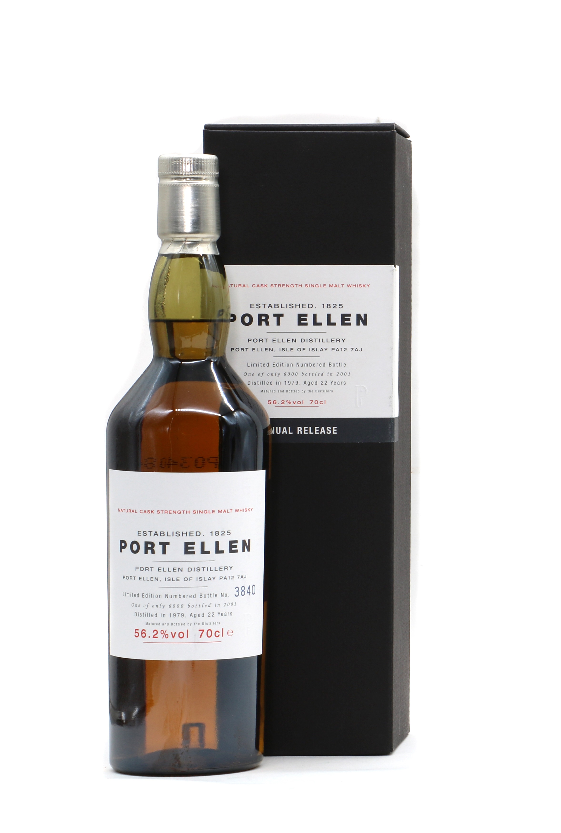 Port Ellen, 1979 first release, aged 22 years, single malt Scotch Whisky, bottled 2001 (1 boxed) (£2,537)